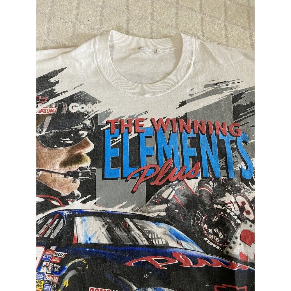 Vintage Dale Earnhardt #3 Sports Image 1997 AOP 2 Sided  Men’s T Shirt Size L - Picture 8 of 16